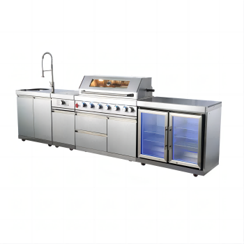 Outdoor grill kitchen bbq island outdoor kitchen grill with fridge stainless steel grill outdoor kitchen