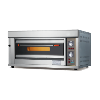 Bakery equipment luxury gas oven single deck 2 trays gas oven for bakery pizza gas oven for sale