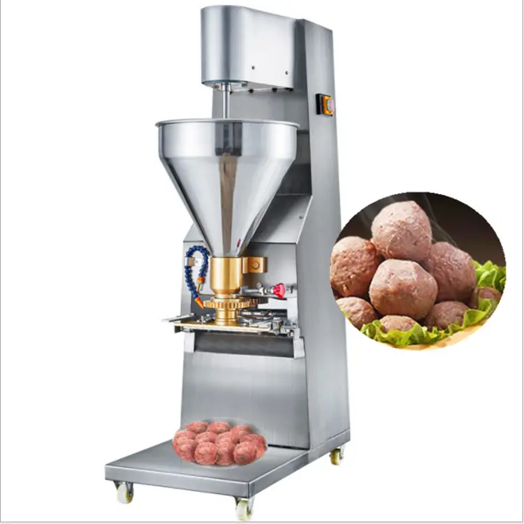 High speed meatball forming machine beef meatball machine maker different size fish meatball packing machine - Food processor - 2