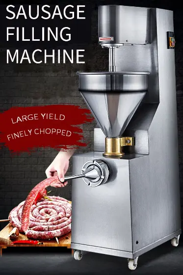 Vertical electric sausage filling machine electric sausage filling machine hydraulic sausage filling machine - Food processor - 2