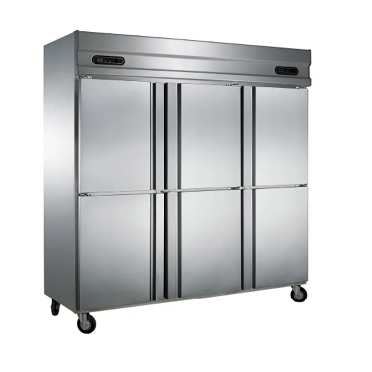 6 doors refrigerator freezers commercial restaurant commercial refrigeration equipment commercial refrigerator for sale