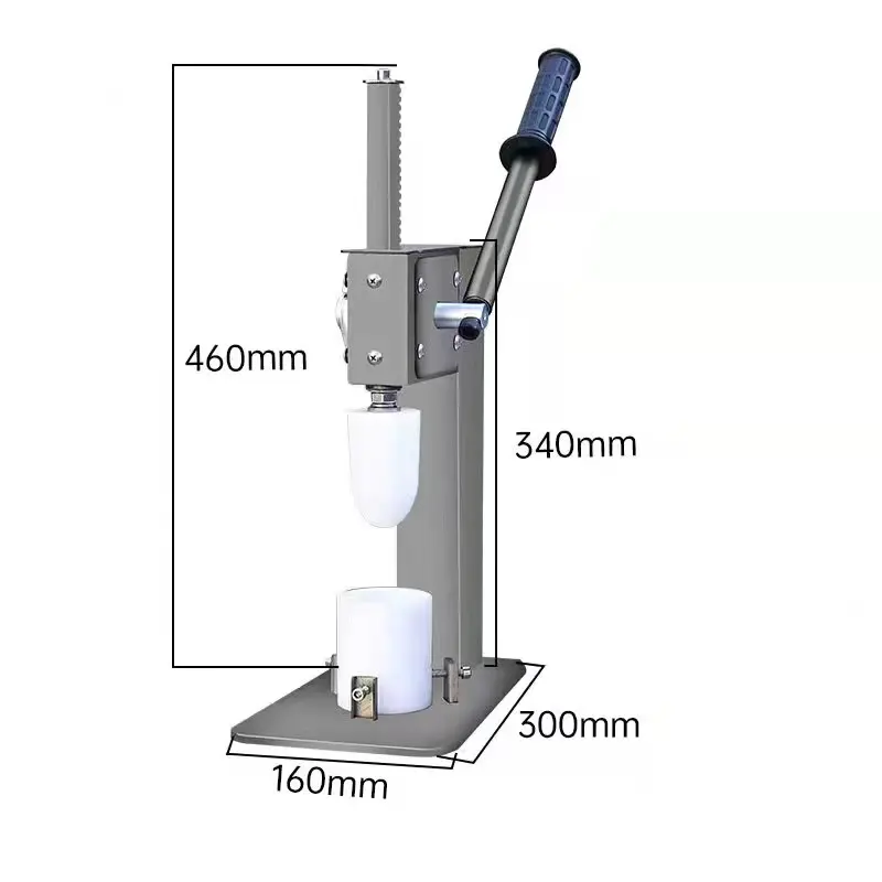 Hand type semi-automatic burger bun making machine manual one time forming baozi maker