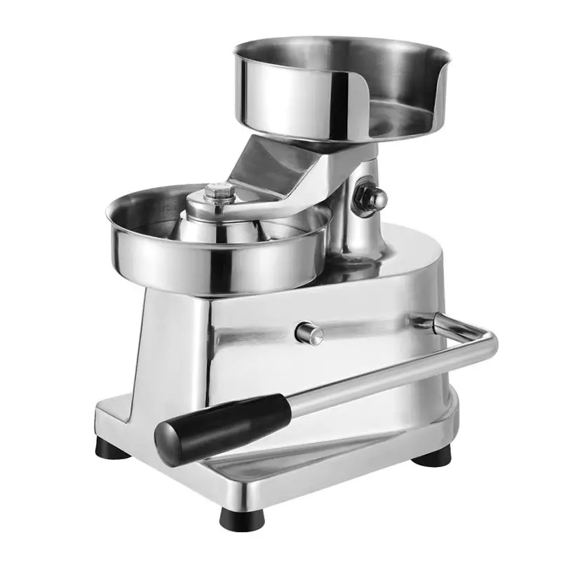 Hamburger patty press maker machine burger patty machine manual type hamburger patties maker machine