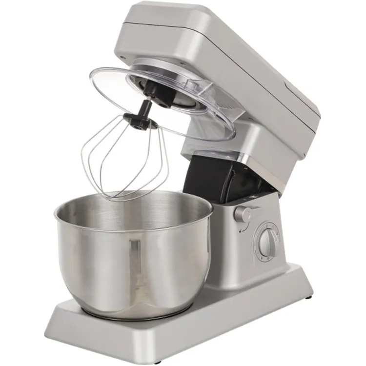 Electric stainless steel food mixer bakery food mixer stand home kitchen food mixer with bowl