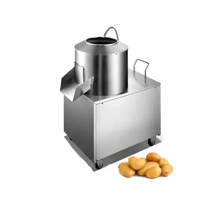 Commercial potato peeler stainless steel potato peeling machine commercial food processing machinery - Food processor - 5