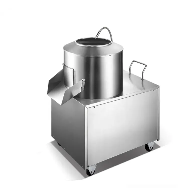 Commercial potato peeler stainless steel potato peeling machine commercial food processing machinery