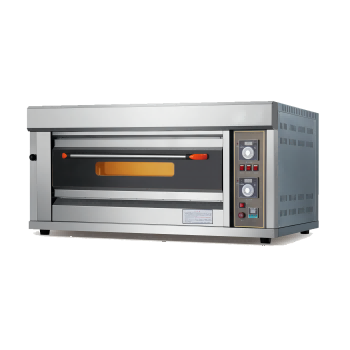 Bakery equipment luxury gas oven single deck 2 trays gas oven for bakery pizza gas oven for sale