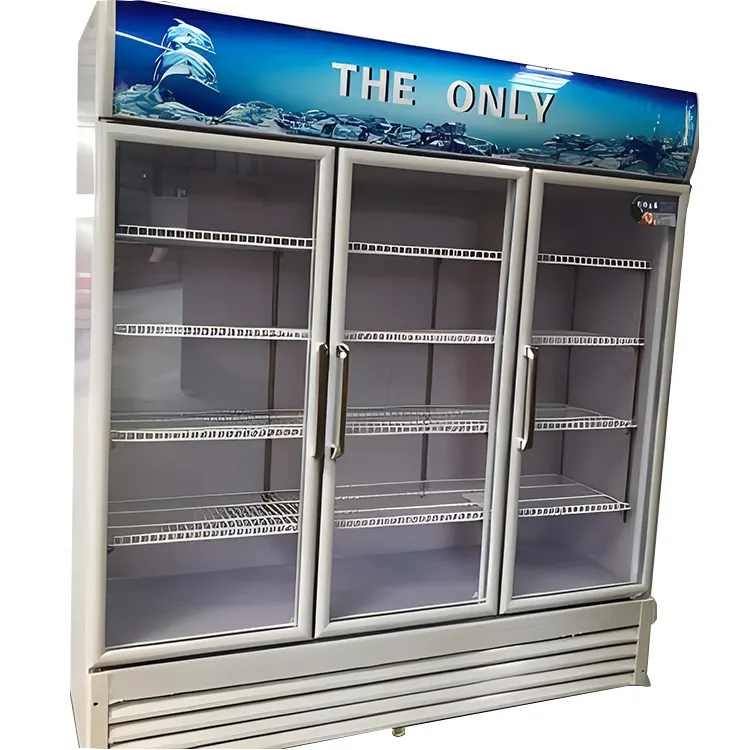 3 doors refrigerators display beverage large commercial beverage display case refrigerator metal beverage display